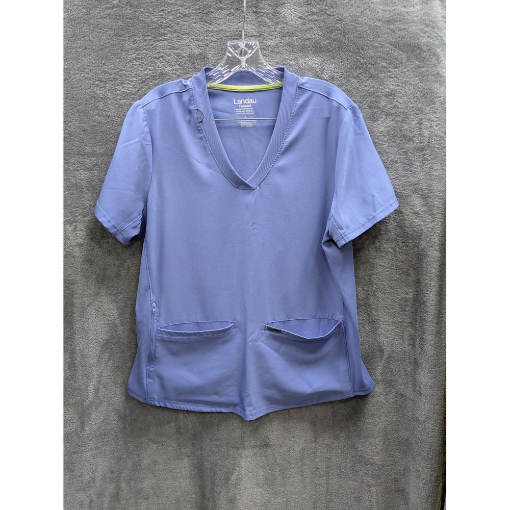 Performance Scrub‎ Top Women's Large 4 Way Stretch Moisture Wicking